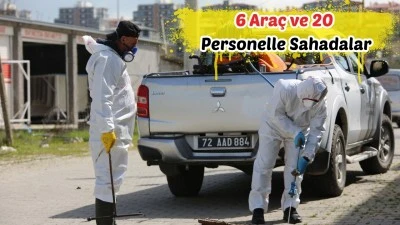 BELEDİYE EKİPLERİ KENT GENELİNDE HAŞERE AVINDA