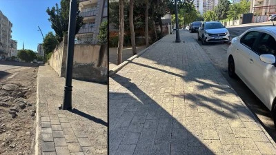 BARIŞ VE MERETO CADDESİ YENİLENİYOR