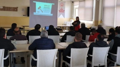 A&Ccedil;IK CEZAEVİ&rsquo;NDE 6284 SAYILI KANUN ANLATILDI