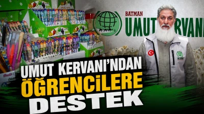 UMUT KERVANI&rsquo;NDAN &Ouml;ĞRENCİLERE DESTEK