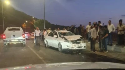 SASON GİRİŞİNDE TRAFİK KAZASI