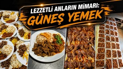 LEZZETLİ ANLARIN MİMARI: G&Uuml;NEŞ YEMEK