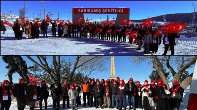 BATMANLI ŞEHİT VE GAZİ YAKINLARI SARIKAMIŞ&rsquo;TA