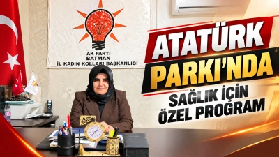 ATAT&Uuml;RK PARKI&rsquo;NDA SAĞLIK İ&Ccedil;İN &Ouml;ZEL PROGRAM