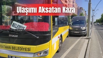 BELEDİYE OTOB&Uuml;S&Uuml; İLE MİNİB&Uuml;S &Ccedil;ARPIŞTI