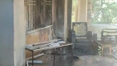 BAH&Ccedil;ELİEVLER'DE KORKUTAN YANGIN