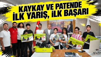 KAYKAY VE PATENDE İLK YARIŞ, İLK BAŞARI