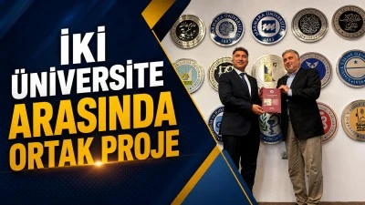 İKİ &Uuml;NİVERSİTE ARASINDA ORTAK PROJE