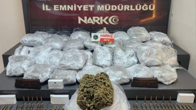 20 KİLO SKUNK ELE GEÇİRİLDİ