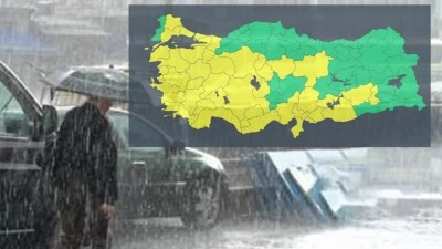 41 İLE SARI KODLU UYARI