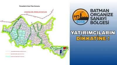 OYMATAŞ OSB'DE ARSA PARSELİ İLANI