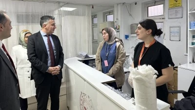 İL SAĞLIK M&Uuml;D&Uuml;R&Uuml; İLUH&rsquo;TA İNCELEME YAPTI