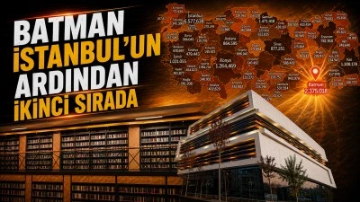BATMAN İSTANBUL'UN ARDINDAN İKİNCİ SIRADA