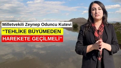 ODUNCU: SU ALANLARINDA ACİL &Ouml;NLEM ALINMALI