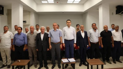 HİZMETLER TOPLANTIDA GÖRÜŞÜLDÜ
