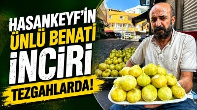HASANKEYF&rsquo;İN &Uuml;NL&Uuml; BENATİ İNCİRİ TEZGAHLARDA! KİLOSU 200 TL&rsquo;DEN SATILIYOR