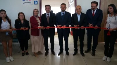 AB DERSLİĞİ TÖRENLE AÇILDI