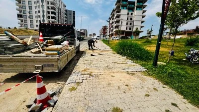 45 MAHALLEDE PARKE YAMA &Ccedil;ALIŞMASI
