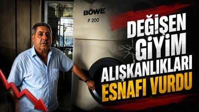 DEĞİŞEN GİYİM ALIŞKANLIKLARI ESNAFI VURDU&nbsp;