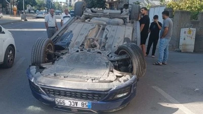 ARAÇ TAKLA ATTI: 1 YARALI