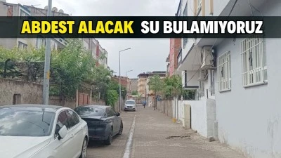 HÜRRİYET MAHALLESİ’NDE SU SIKINTISI