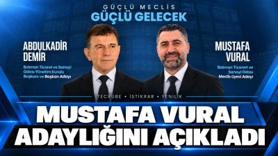 MUSTAFA VURAL ADAYLIĞINI A&Ccedil;IKLADI