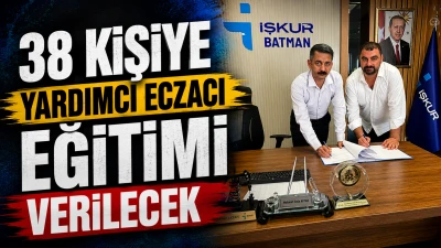 38 KİŞİYE YARDIMCI ECZACI EĞİTİMİ VERİLECEK