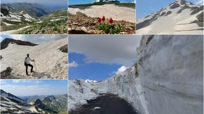DAĞCILAR MERETO'NUN KARLI ZİRVESİNE ULAŞTI 