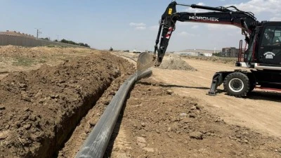 BELEDİYEDEN 4200 METRELİK ALTYAPI HAMLESİ