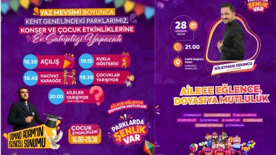 BU AKŞAM HABİP BAŞKAN PARKI'NDA ŞENLİK VAR