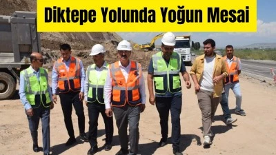 BATMAN-DİKTEPE YOLU YIL SONUNA HAZIR