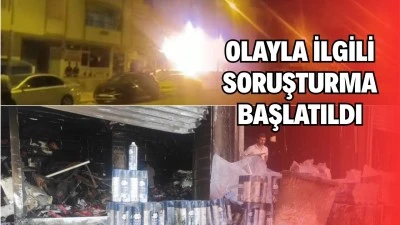 DÜĞÜN MALZEMELERİ YANGINDA KÜL OLDU