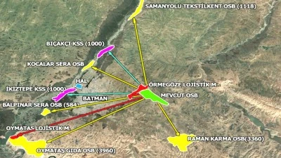 YENİ OSB VE KSS ALANLARI İLE BÜYÜME HEDEFİ