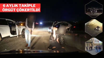 BATMAN'DA SUÇ ÖRGÜTÜNE DARBE: 9 KİŞİ TUTUKLANDI