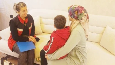 SED KAPSAMINDAKİ AİLELERE EV ZİYARETİ