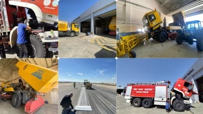 BATMAN HAVALİMANI KIŞA HAZIR