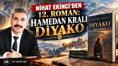 NİHAT EKİNCİ&rsquo;DEN 12. ROMAN: HAMEDAN KRALI DİYAKO