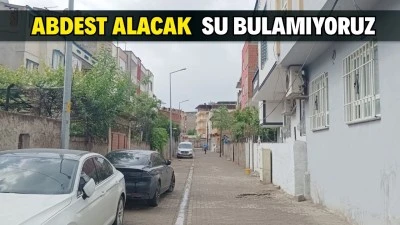HÜRRİYET MAHALLESİ’NDE SU SIKINTISI