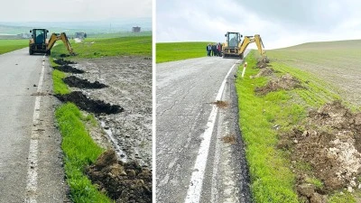 K&Ouml;Y YOLLARINA 4 BİN MEYVE AĞACI