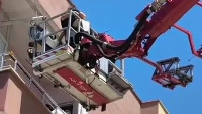 ENGELLİ VATANDAŞIN KORKU DOLU ANLARI