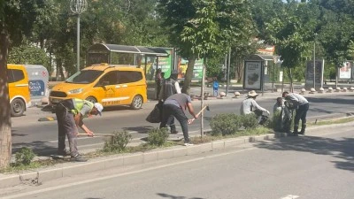 ANA ARTERLERDE TEMİZLİK VE BAKIM ÇALIŞMASI YAPILDI