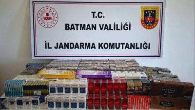 BATMAN’DA KAÇAK SİGARA OPERASYONLARI