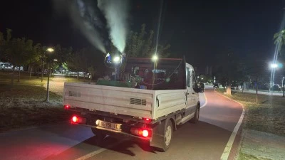 45 MAHALLEDE D&Uuml;ZENLİ İLA&Ccedil;LAMA BAŞLADI