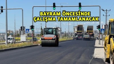 FİNİŞ ASFALT &Ccedil;ALIŞMASI BAŞLADI
