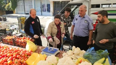 SEMT PAZARLARINDA TERAZİ DENETİMİ YAPILDI