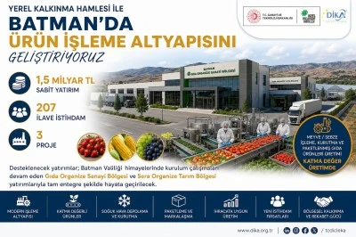 BATMAN&rsquo;A 1,8 MİLYAR TL&rsquo;LİK YATIRIM GELİYOR