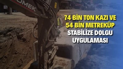 5,4 KM’LİK HATTIN İNŞASI BİTİRİLDİ