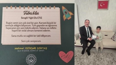 BATMAN&rsquo;DA İLK KARNE HEYECANI PAYLAŞILDI