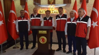BAKAN YUMAKLI, BATMAN VALİLİĞİ'Nİ ZİYARET ETTİ