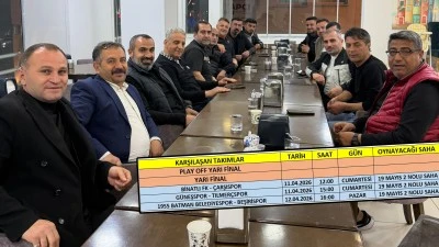 BATMAN 1. AMAT&Ouml;R LİG&rsquo;DE PLAY-OFF HEYECANI